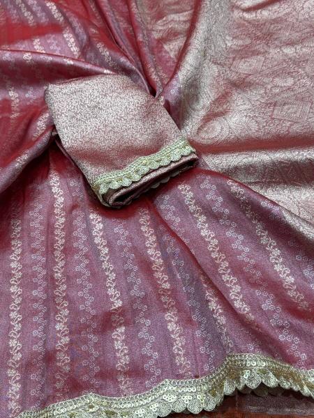 Akshara banarasi multi tissue silk saree factory direct wholesale clothing india